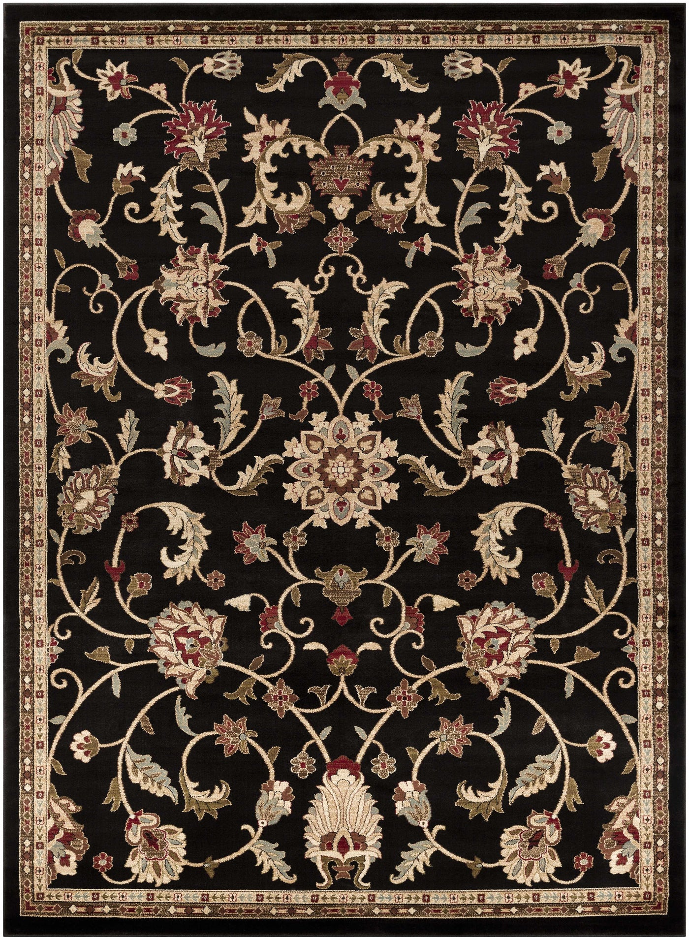 Salona Luxe Black Rug by Boutique Rugs