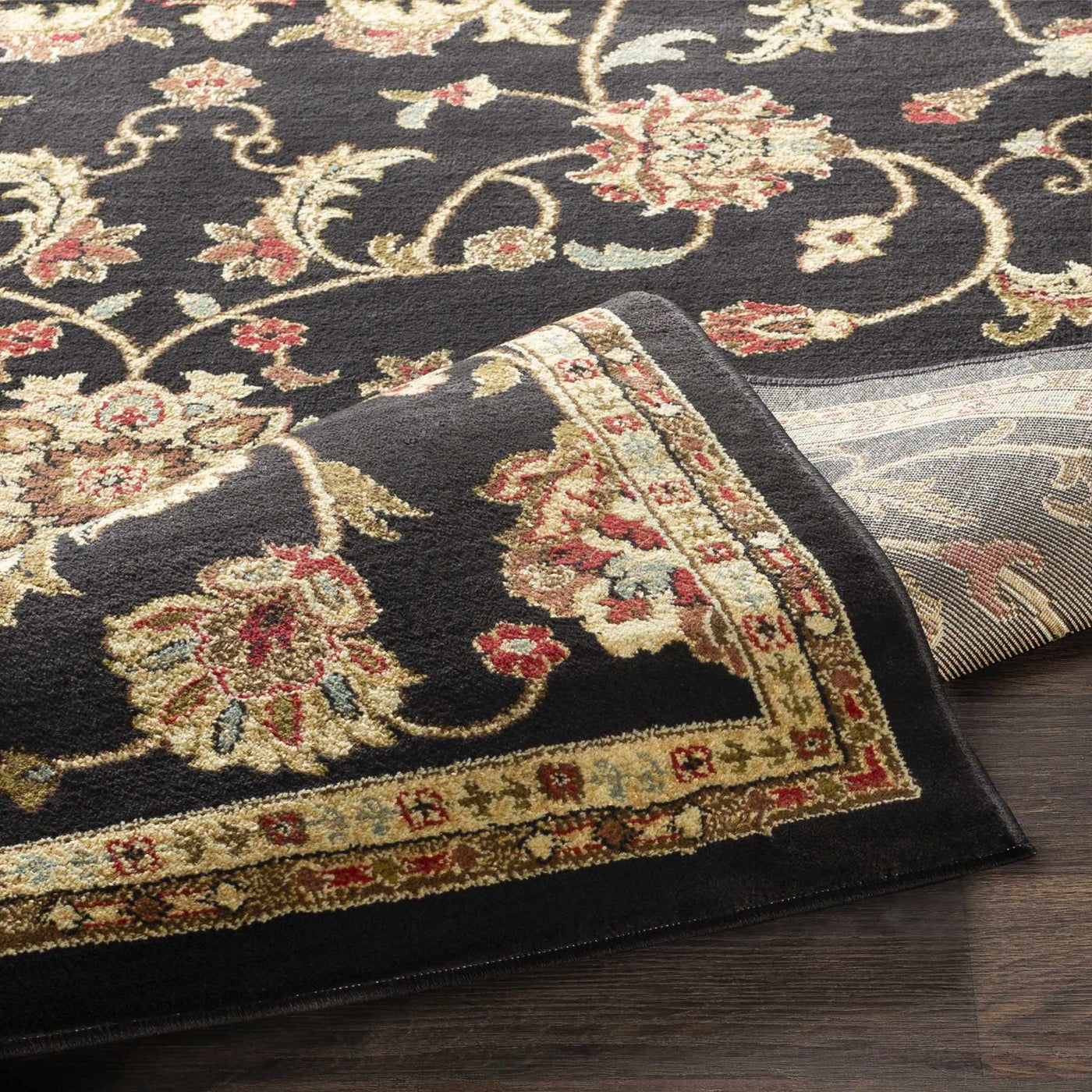 Salona Luxe Black Rug by Boutique Rugs