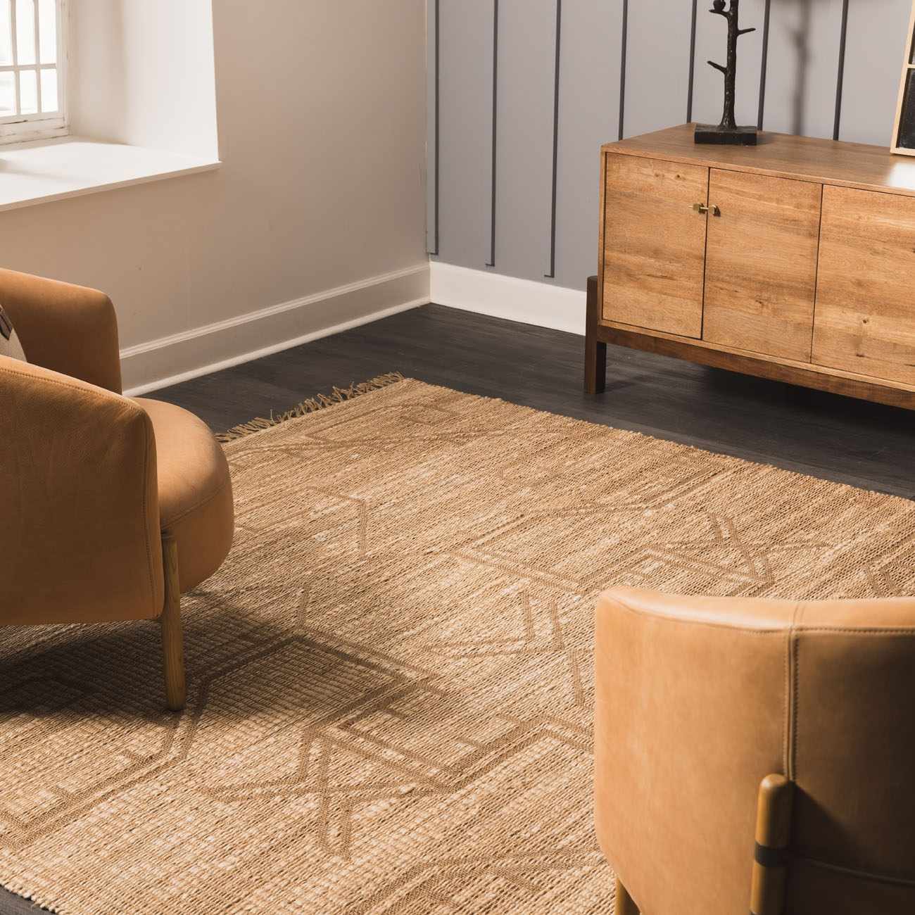 Ndoki Jute Rug - Clearance by Boutique Rugs
