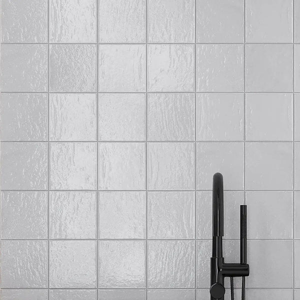 White 5x5 Glossy Subway Ceramic Tile (57 pack, 10.76 sq ft/case)