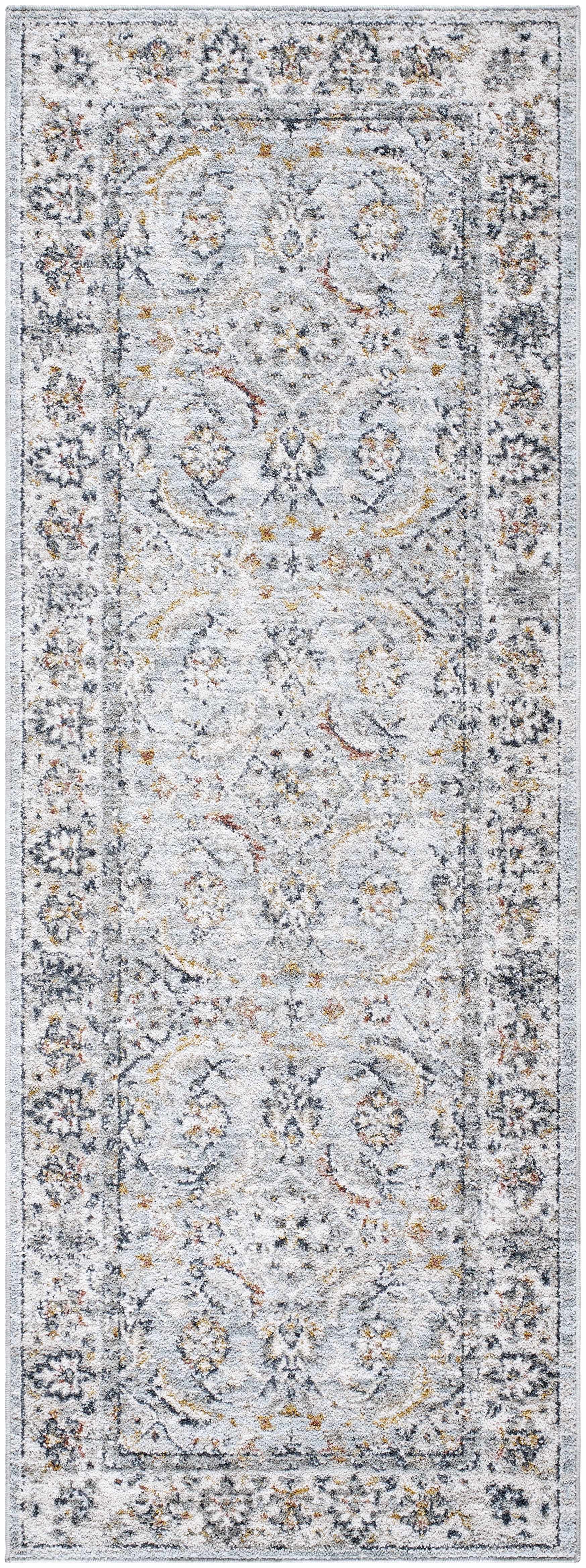 Jeven Blue Area Rug - Clearance by Boutique Rugs