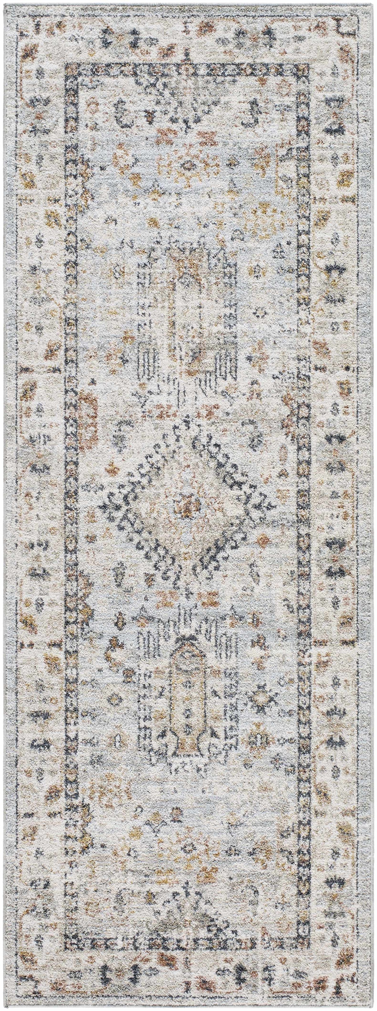 Kamau Cream & Blue Area Rug - Clearance, photo 3 of 11