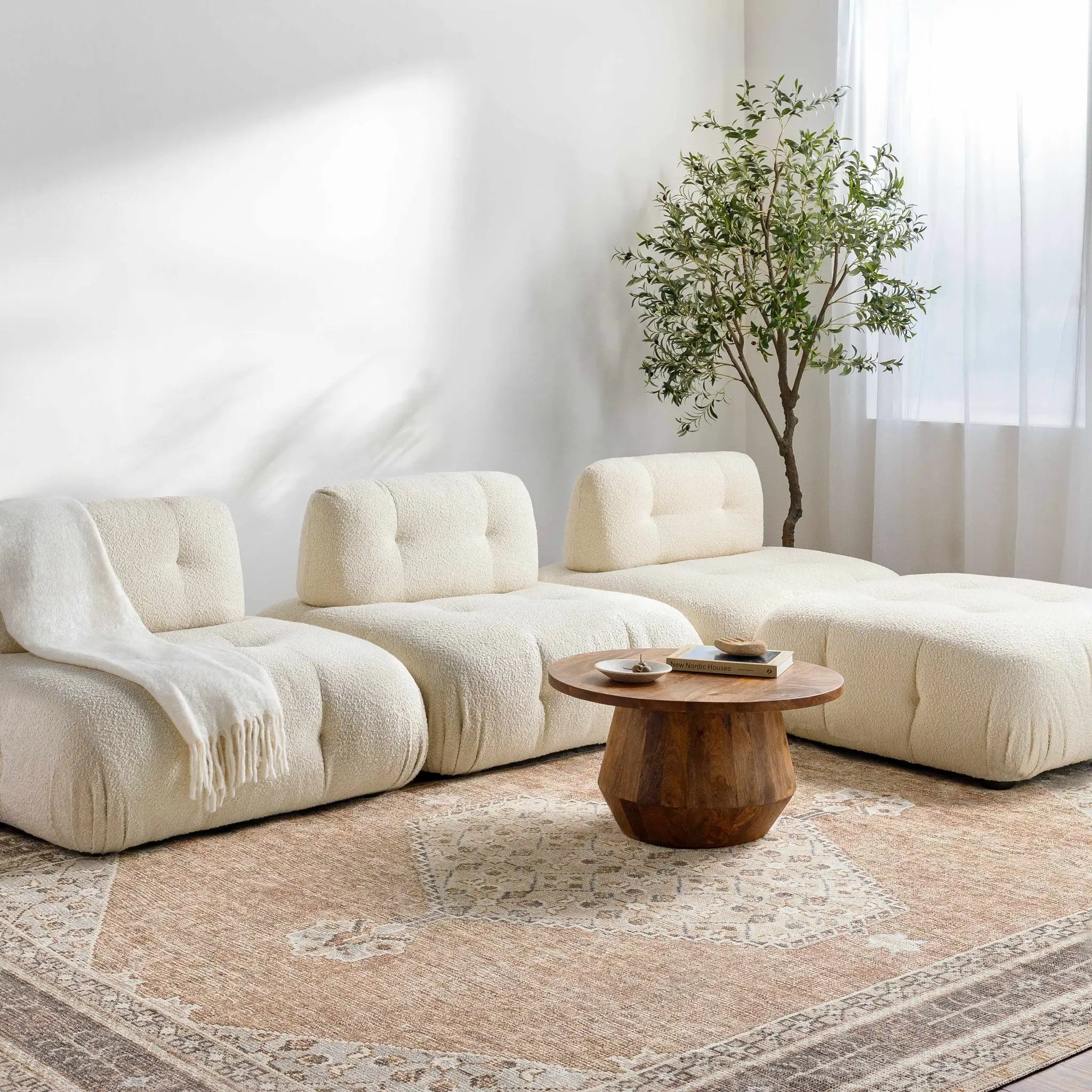Lila Machine Woven Becki Owens x LIVABLISS BOLC-2300 Area Rug by Boutique Rugs