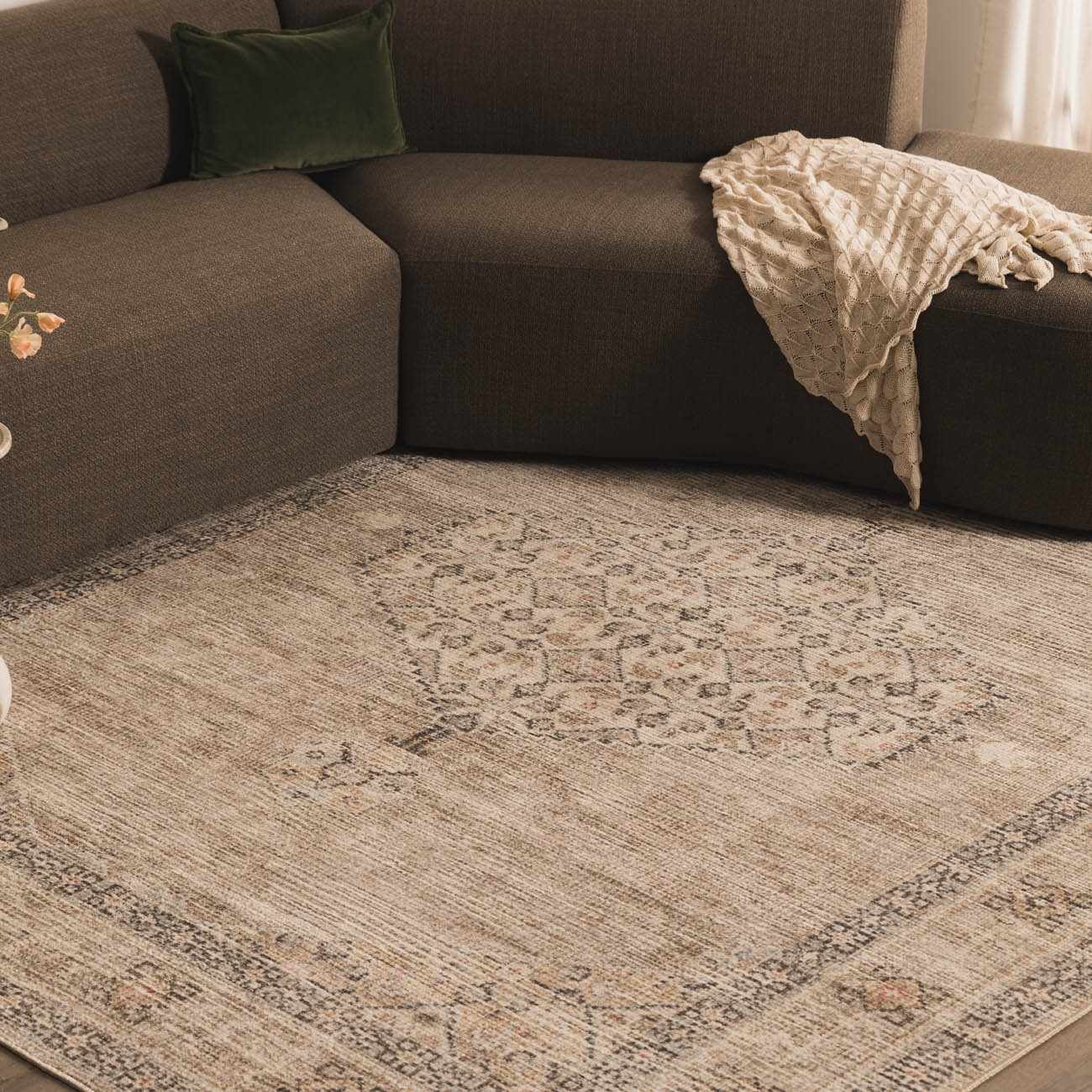 Lila Machine Woven Becki Owens x LIVABLISS BOLC-2301 Area Rug by Boutique Rugs