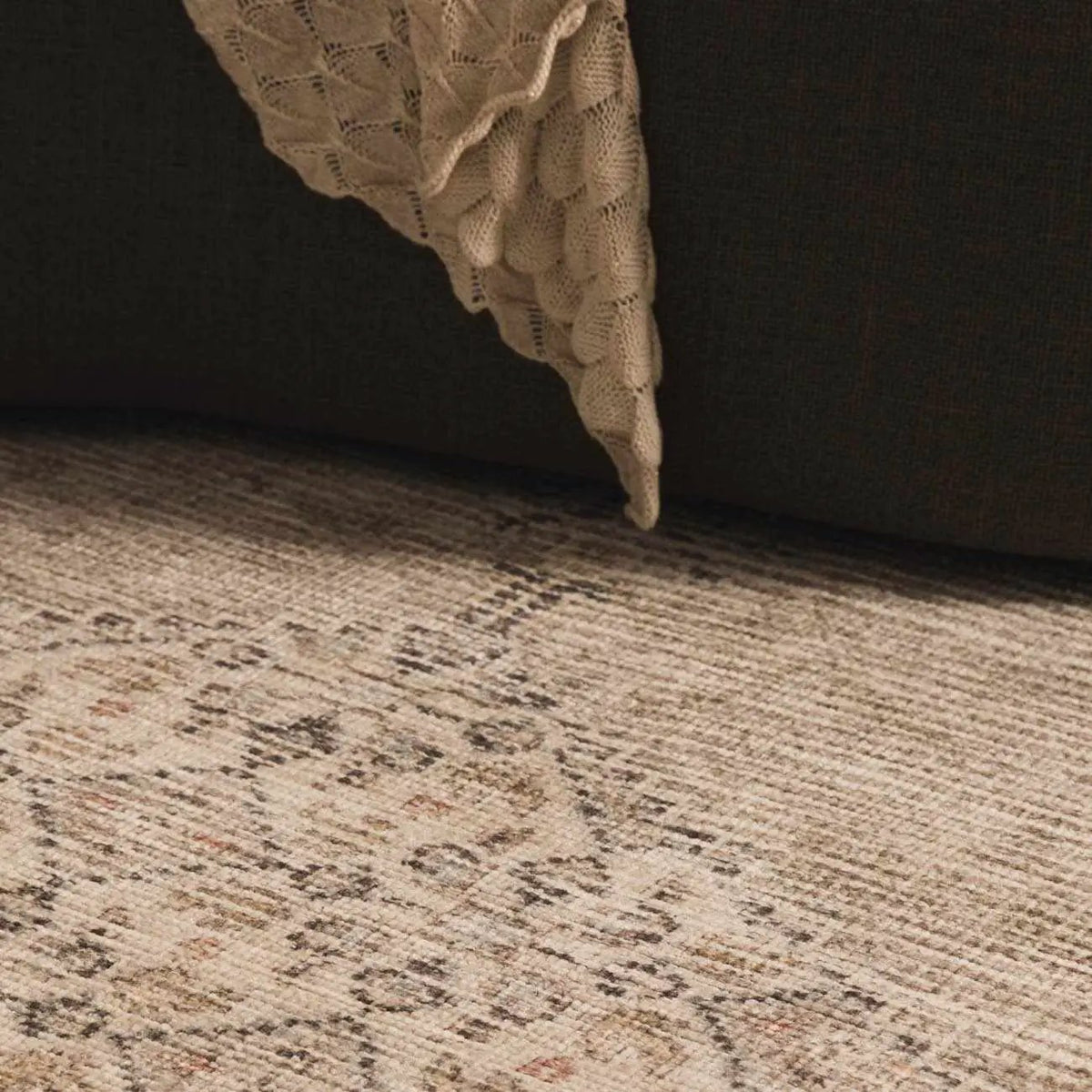 Lila Machine Woven Becki Owens x LIVABLISS BOLC-2301 Area Rug, installed in a room 3