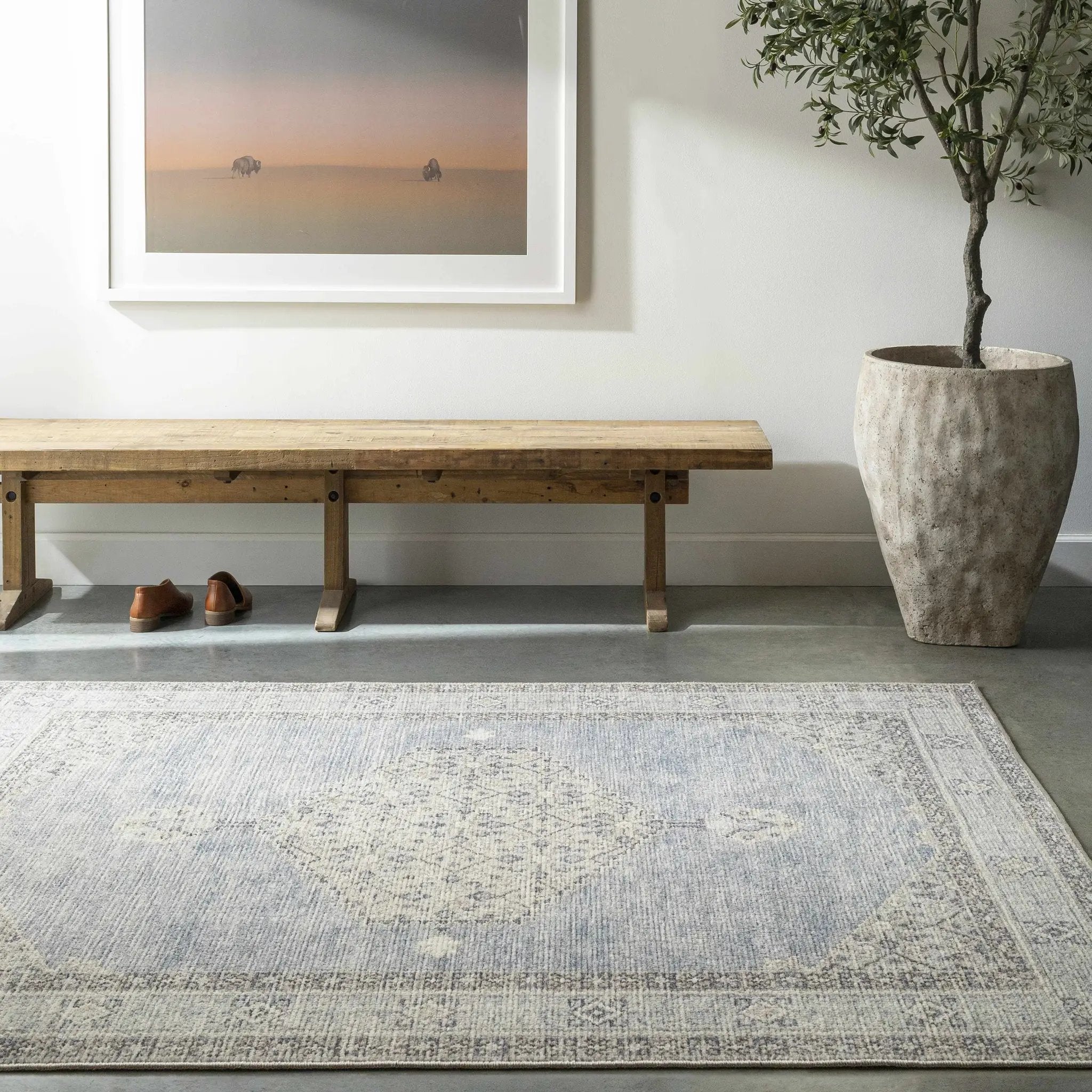 Lila Machine Woven Becki Owens x LIVABLISS BOLC-2303 Area Rug by Boutique Rugs