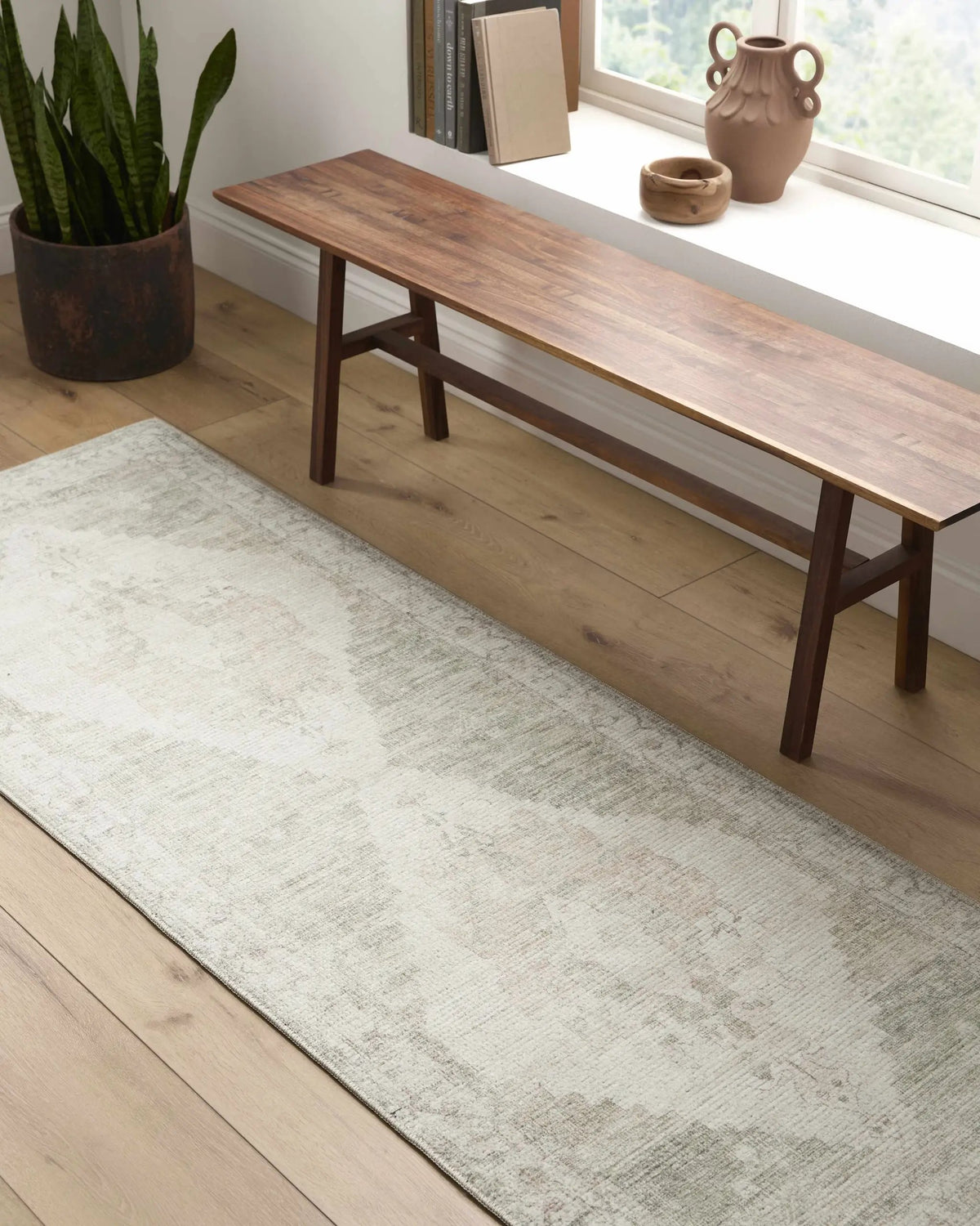 Luca Machine Woven Becki Owens x LIVABLISS BONC-2302 Area Rug, installed in a room 2