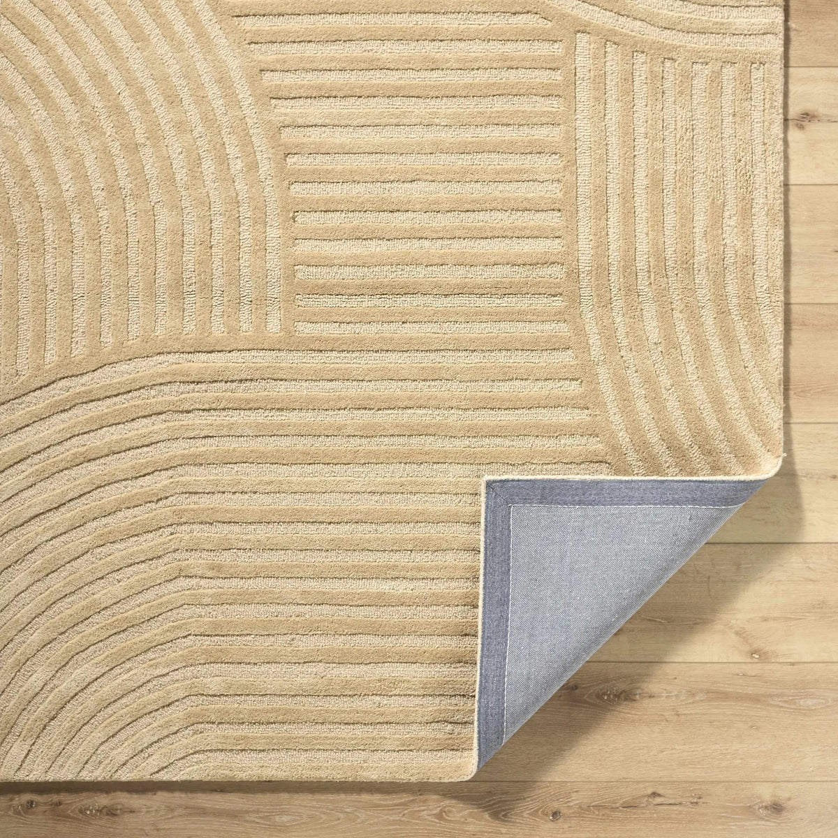 Whan Beige Area Rug, photo 3 of 5