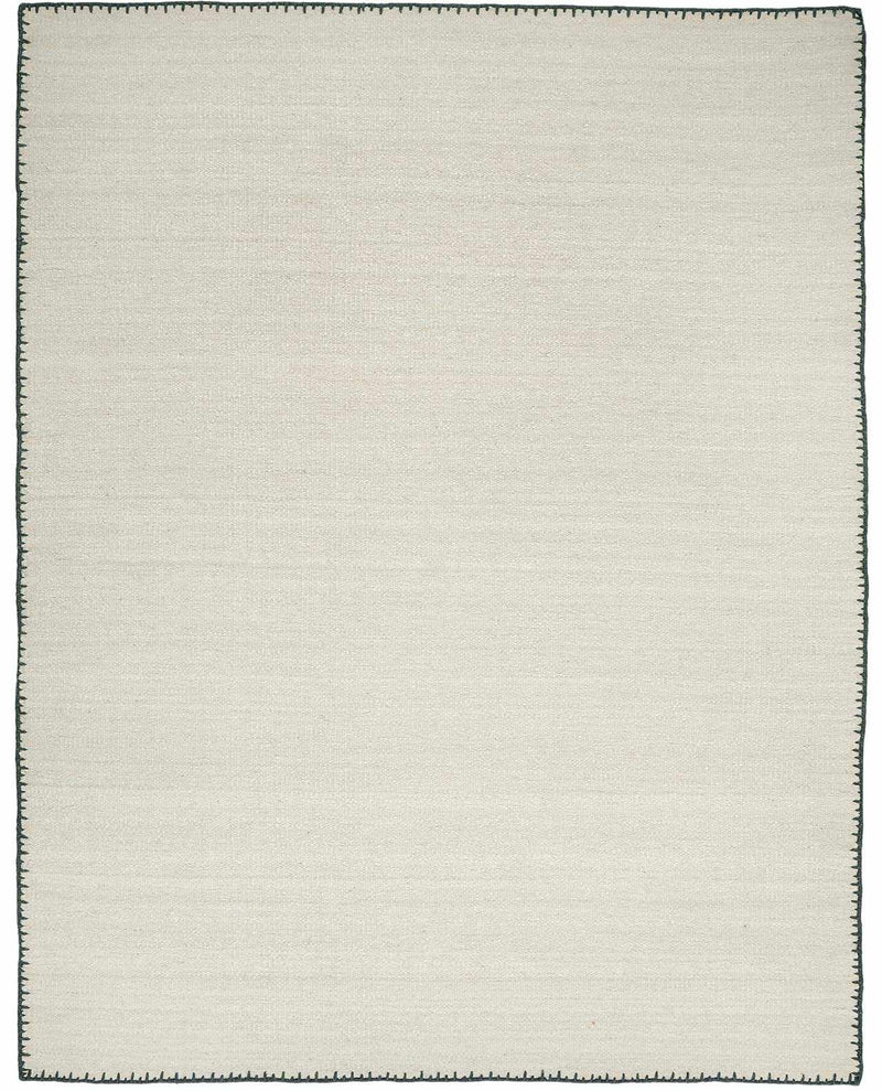Ayumu Off White Hand Woven Wool Area Rug - Clearance by Boutique Rugs