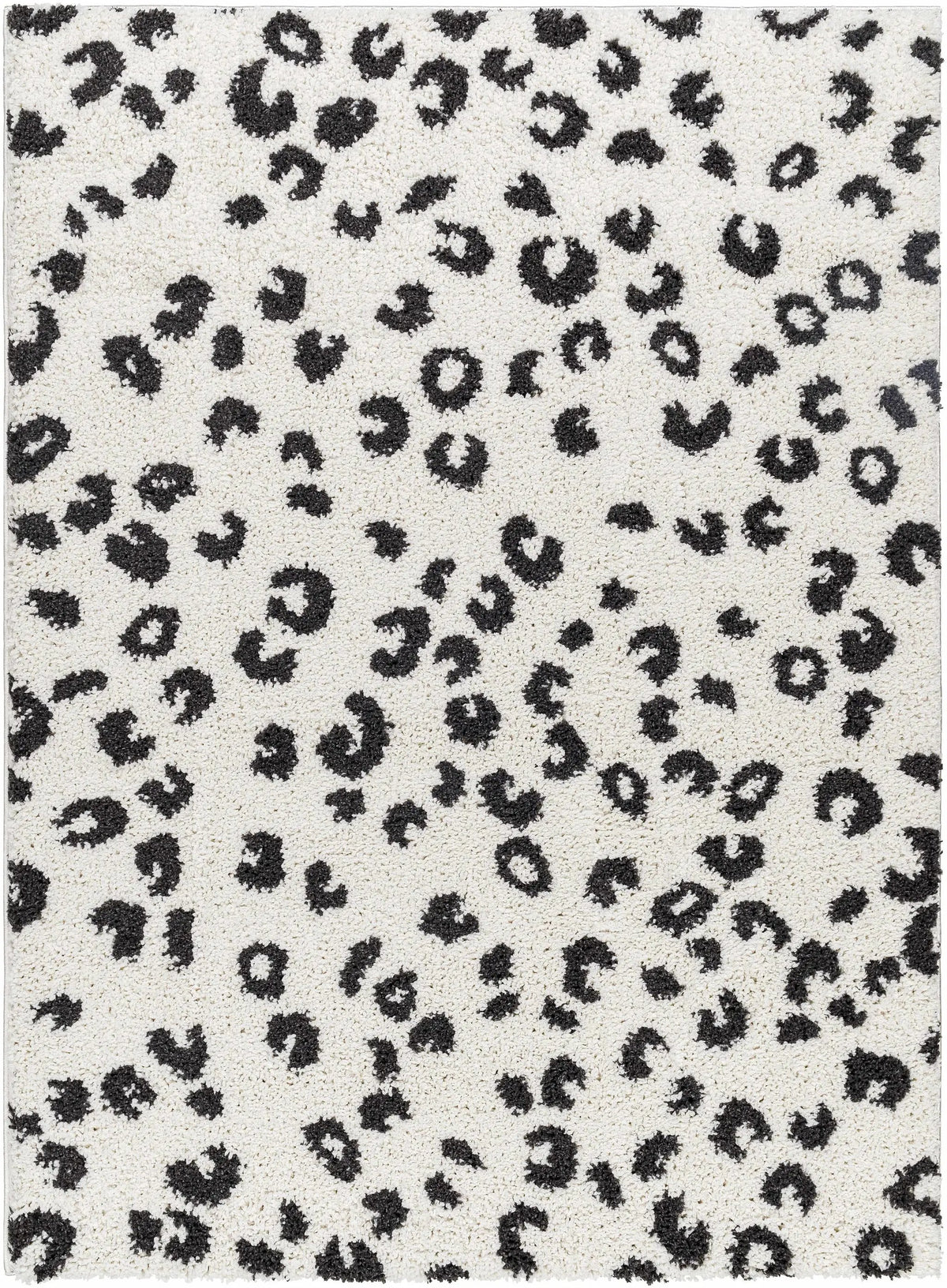 Zhen Black Spots Leopard Rug - Clearance, photo 20 of 20