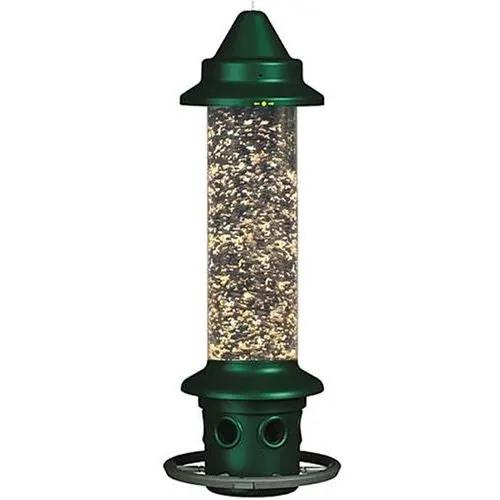 Squirrel-proof Bird Feeder with Perch Ring by HomePacific