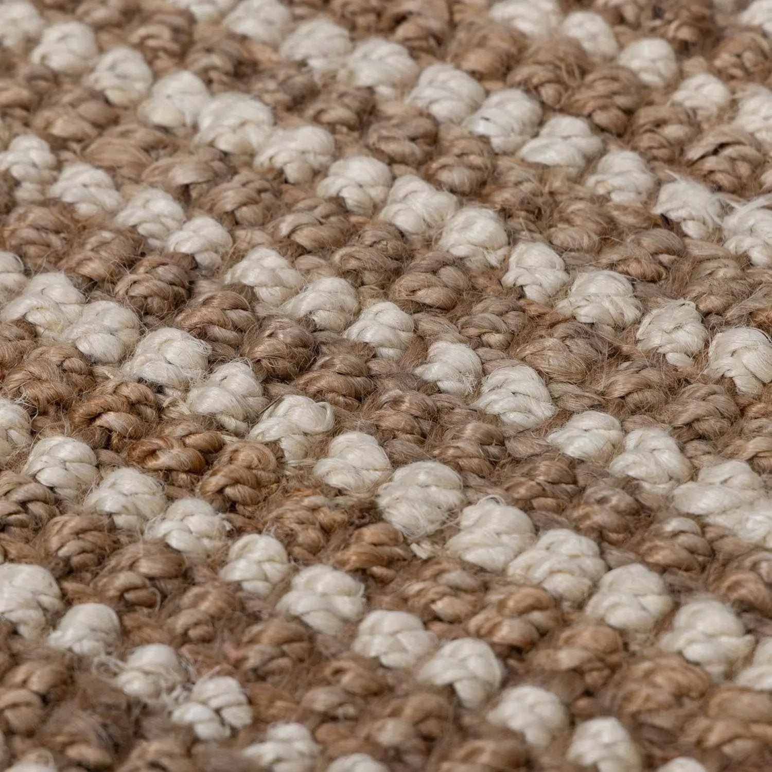 Ambel Tan Camel Jute Area Rug by Boutique Rugs