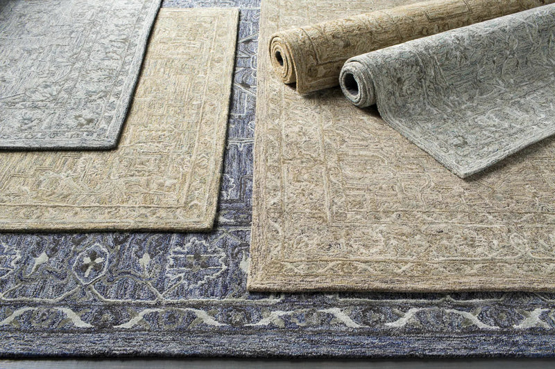 Browning Wool & Faux Silk Rug by Boutique Rugs