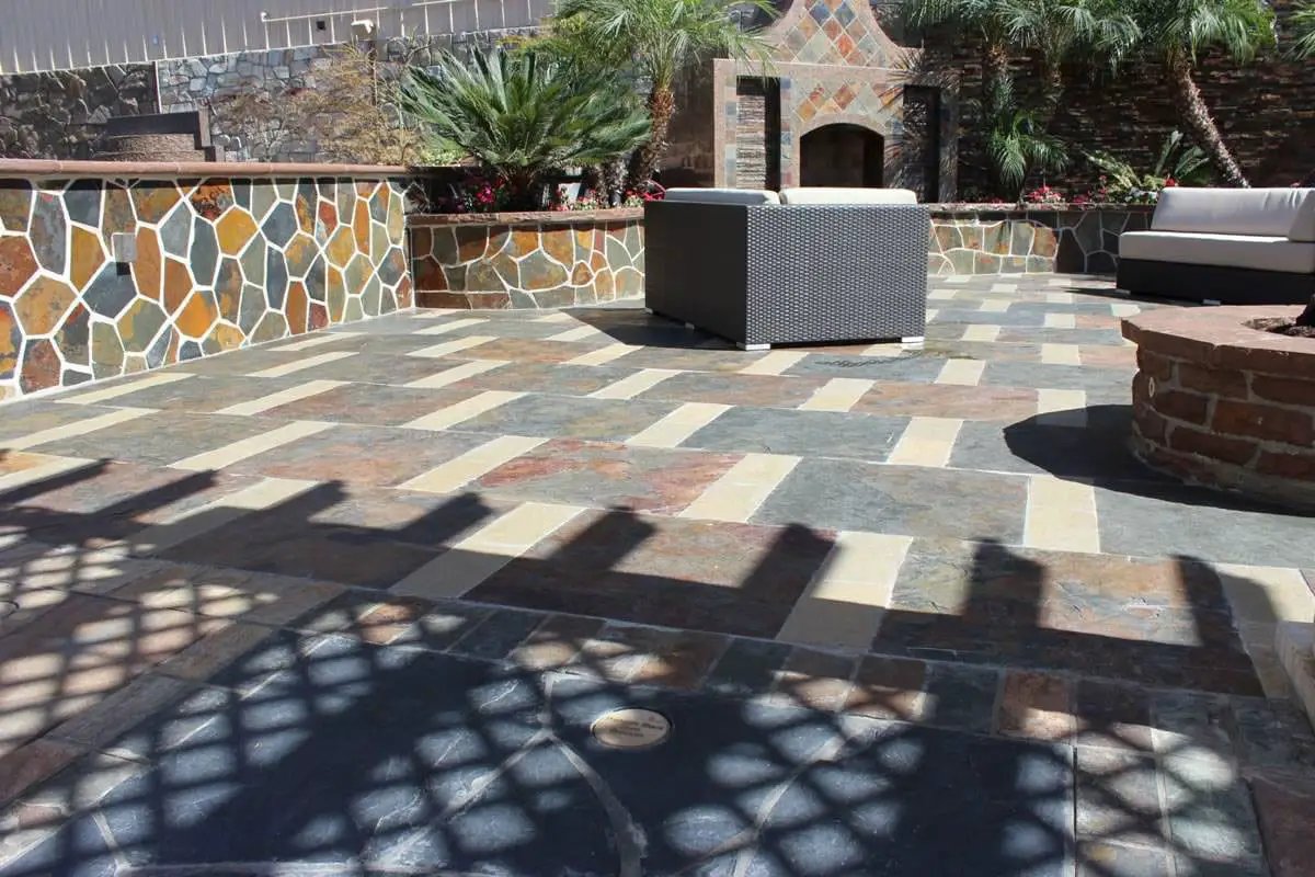 California Gold Gauged Slate Tiles 12x24 by MSI Surfaces