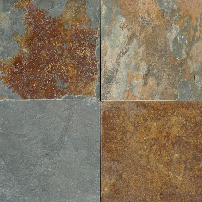 California Gold Gauged Slate Tiles 16x16 by MSI Surfaces
