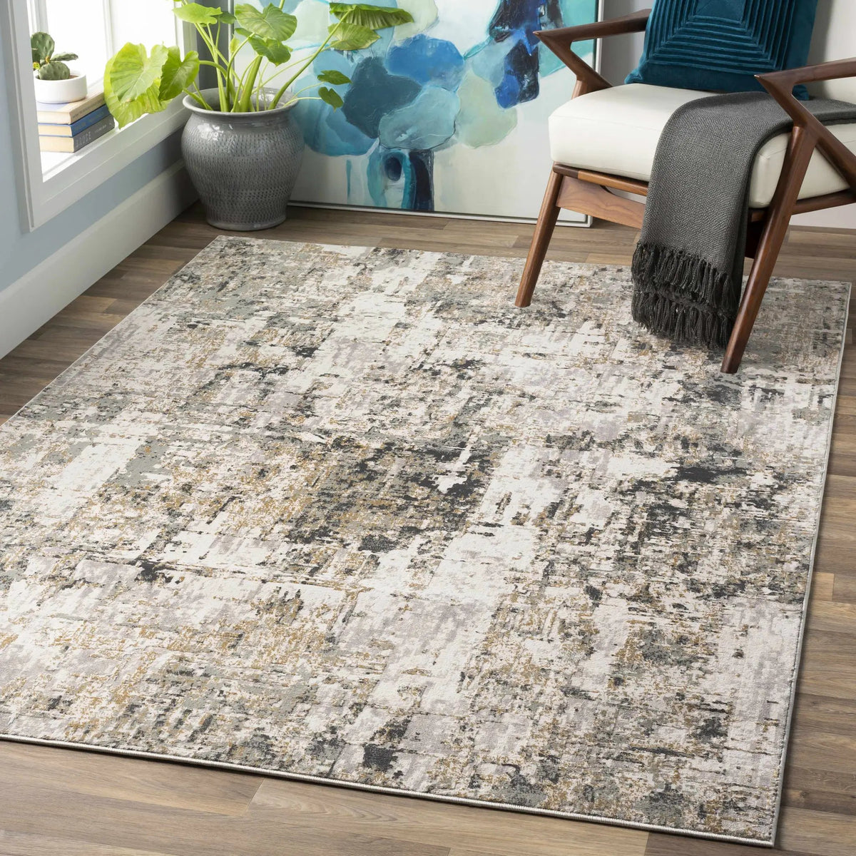 Schaefferstown Area Rug, installed in a room