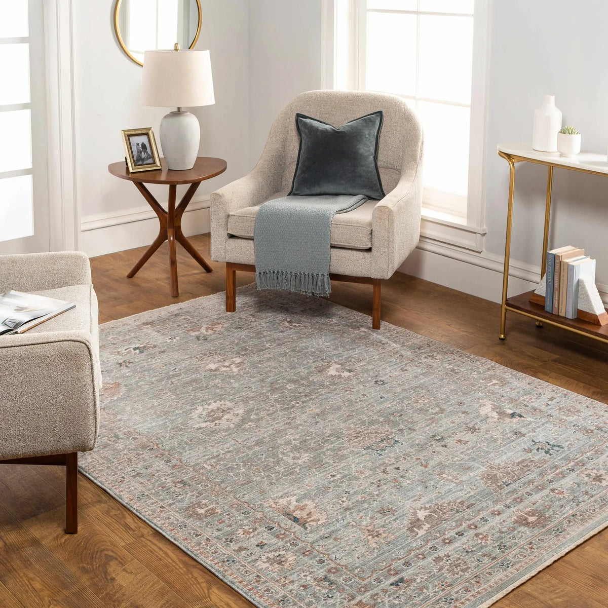 Scole Area Rug - Clearance, installed in a room 5