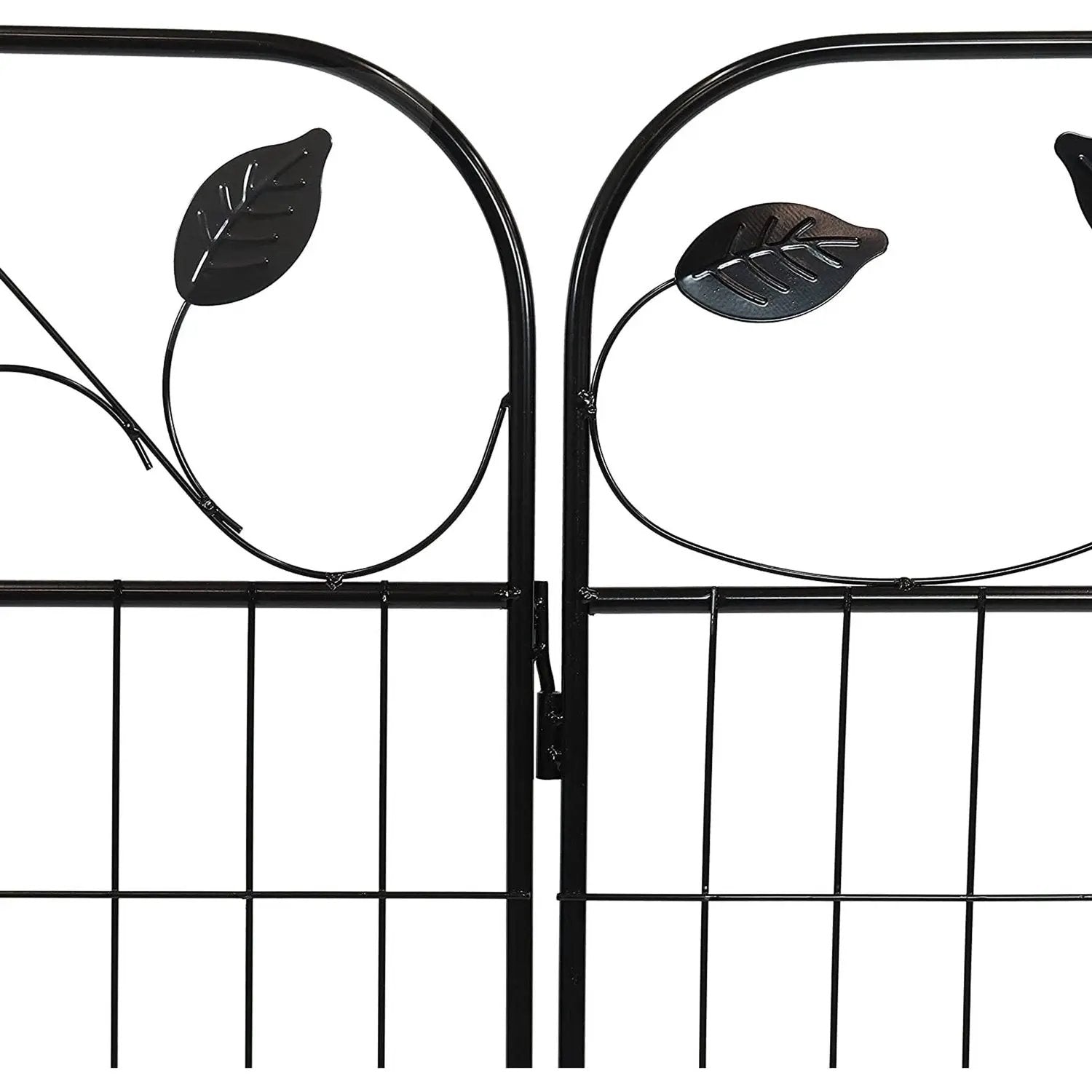4 Pack Steel Foldable Garden Fence Floral Staked Trellis Panel Animal Barrier by HomePacific