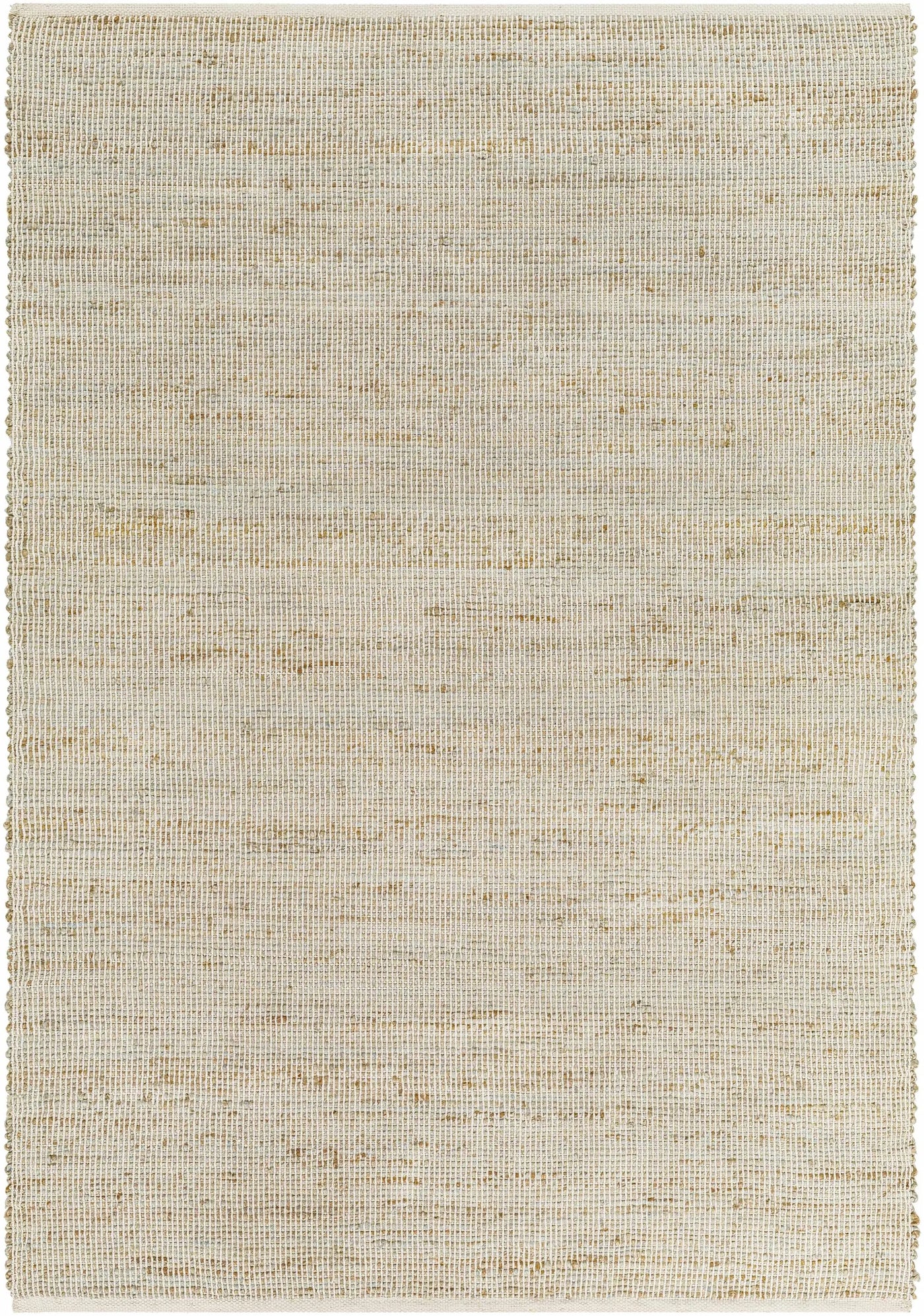 Byrne Beige & Green Jute Rug - Clearance by Boutique Rugs
