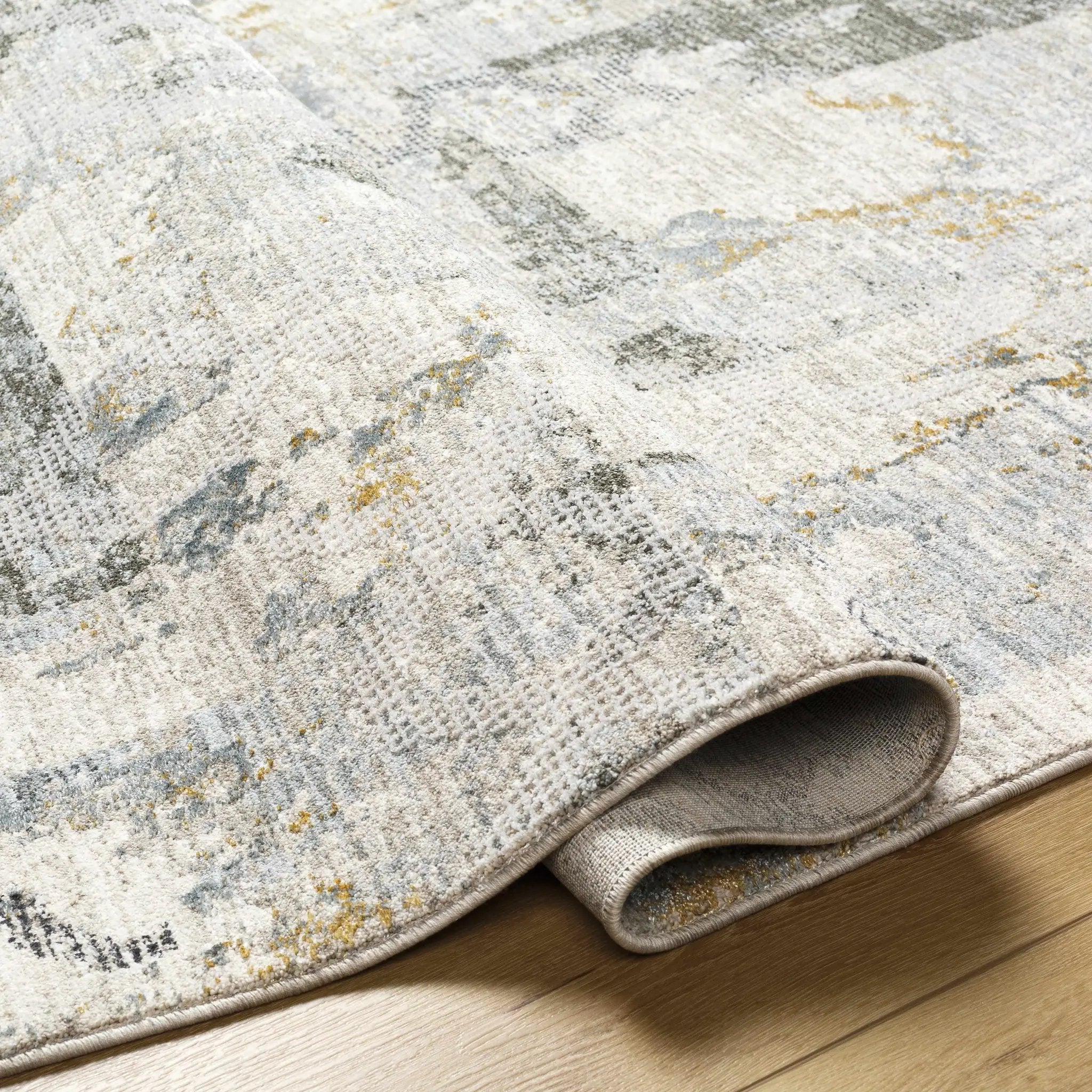Adlai Textured Rug with Fringes by Boutique Rugs