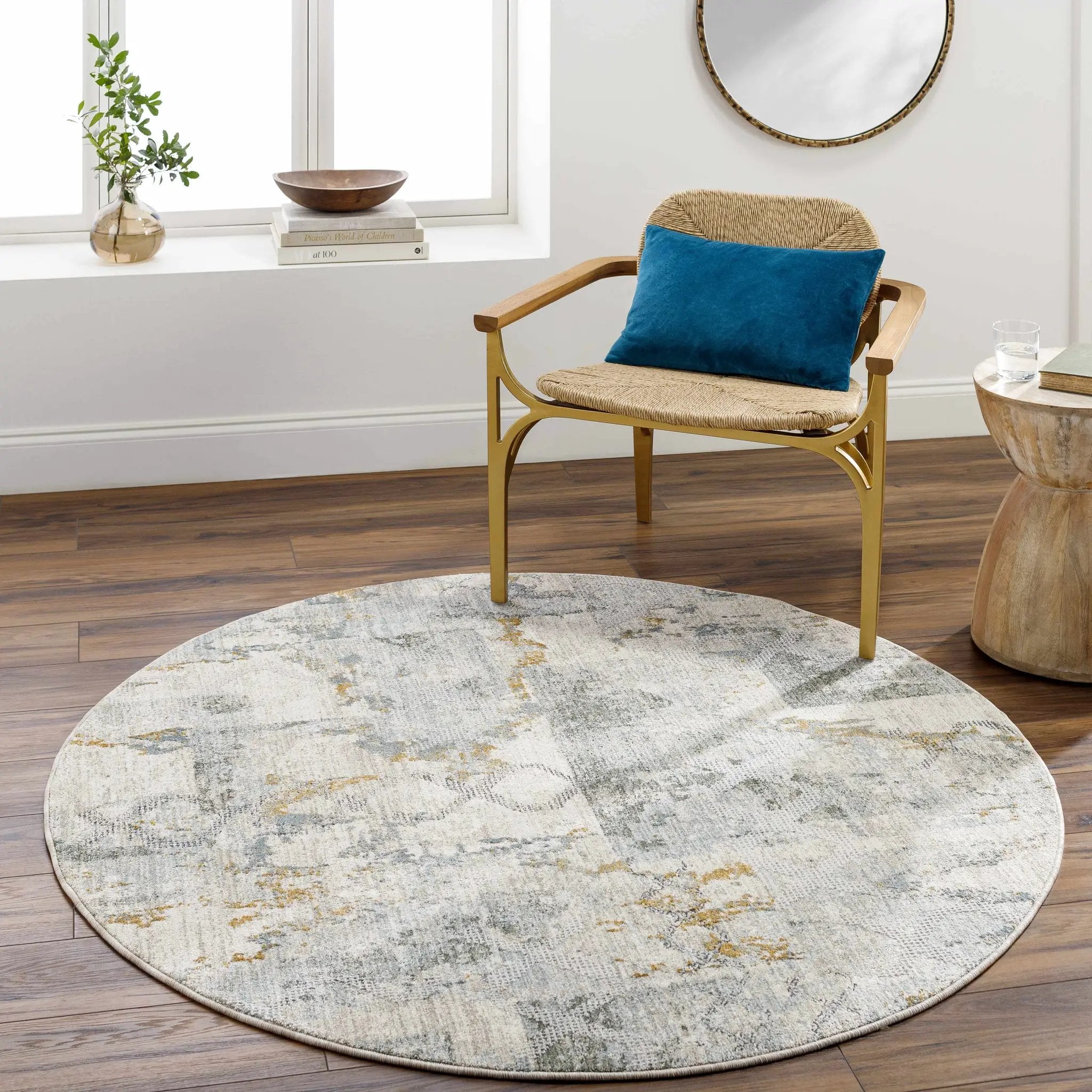 Adlai Textured Rug with Fringes by Boutique Rugs