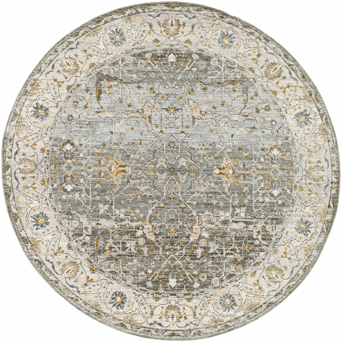 Aviva Teal Textured Rug with Fringes, photo 11 of 15