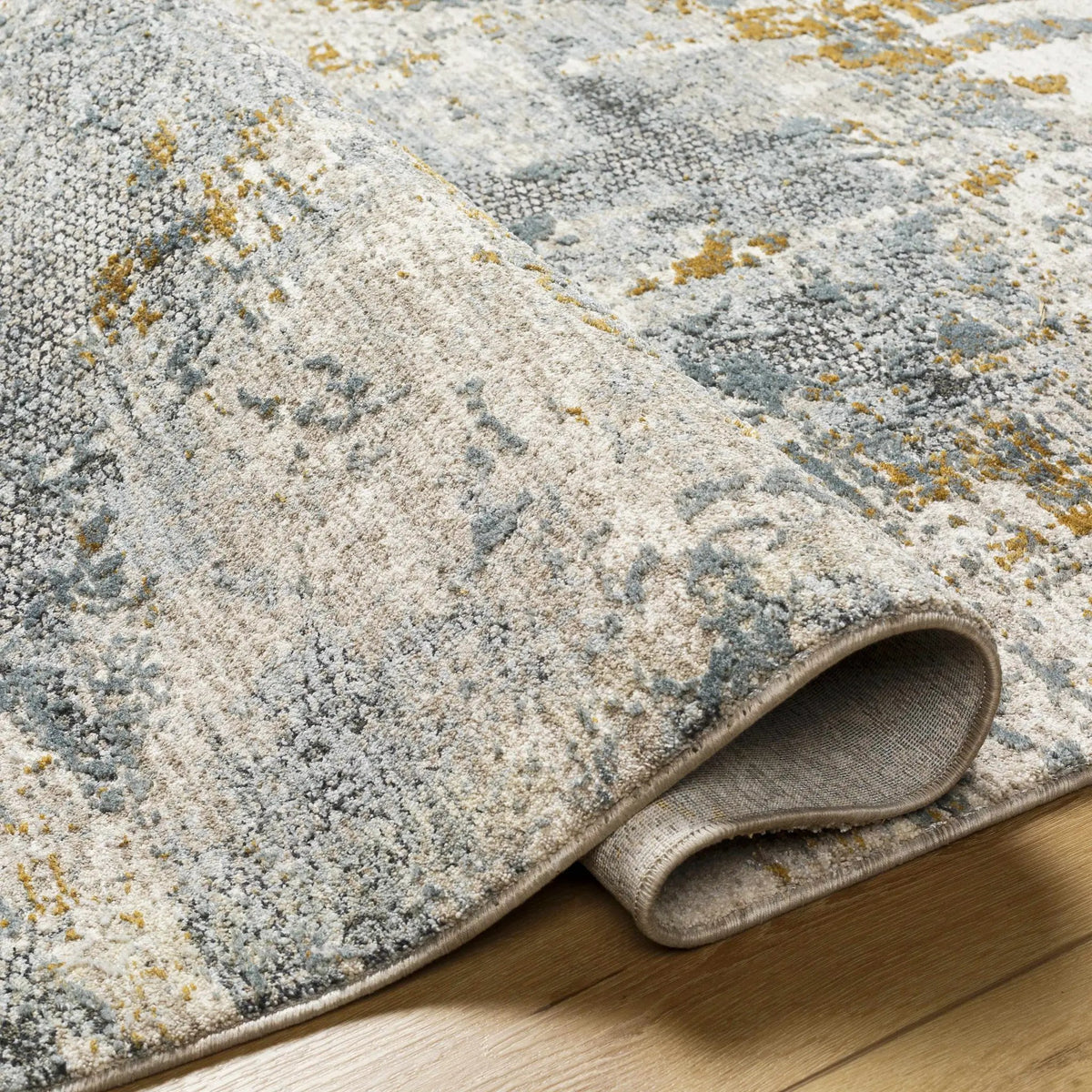 Chaya Textured Abstract Rug with Fringes, photo 19 of 20