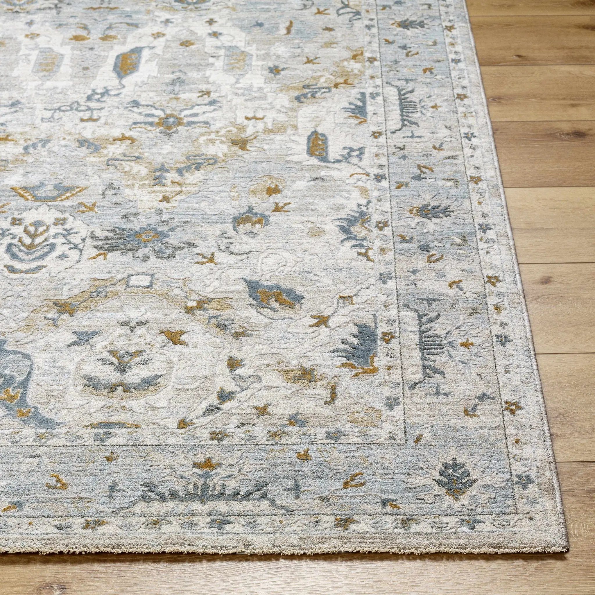 Emile Textured Rug with Fringes by Boutique Rugs