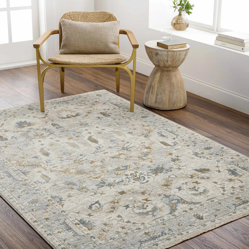 Emile Textured Rug with Fringes by Boutique Rugs
