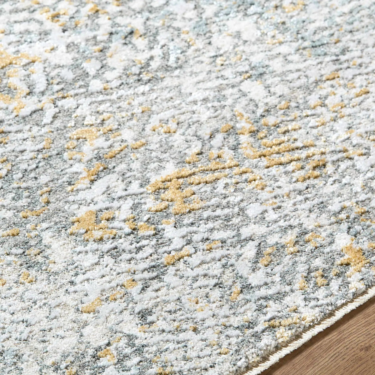 Fleur Textured Rug with Fringes, photo 10 of 11