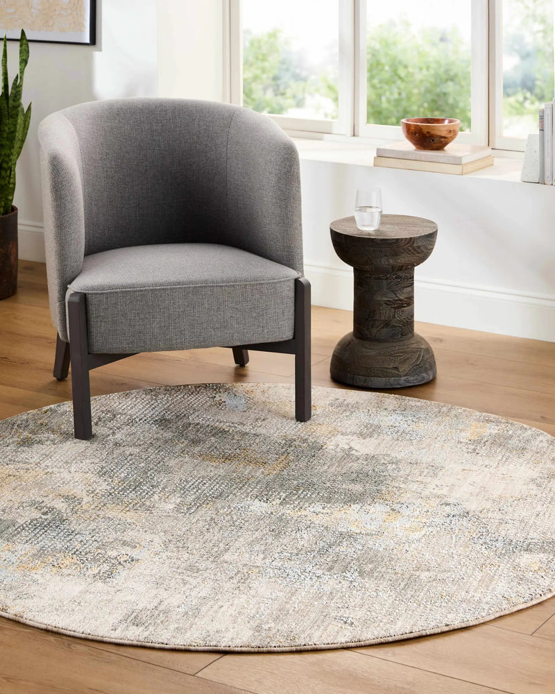 Haydn Rock Pattern Rug with Fringes by Boutique Rugs