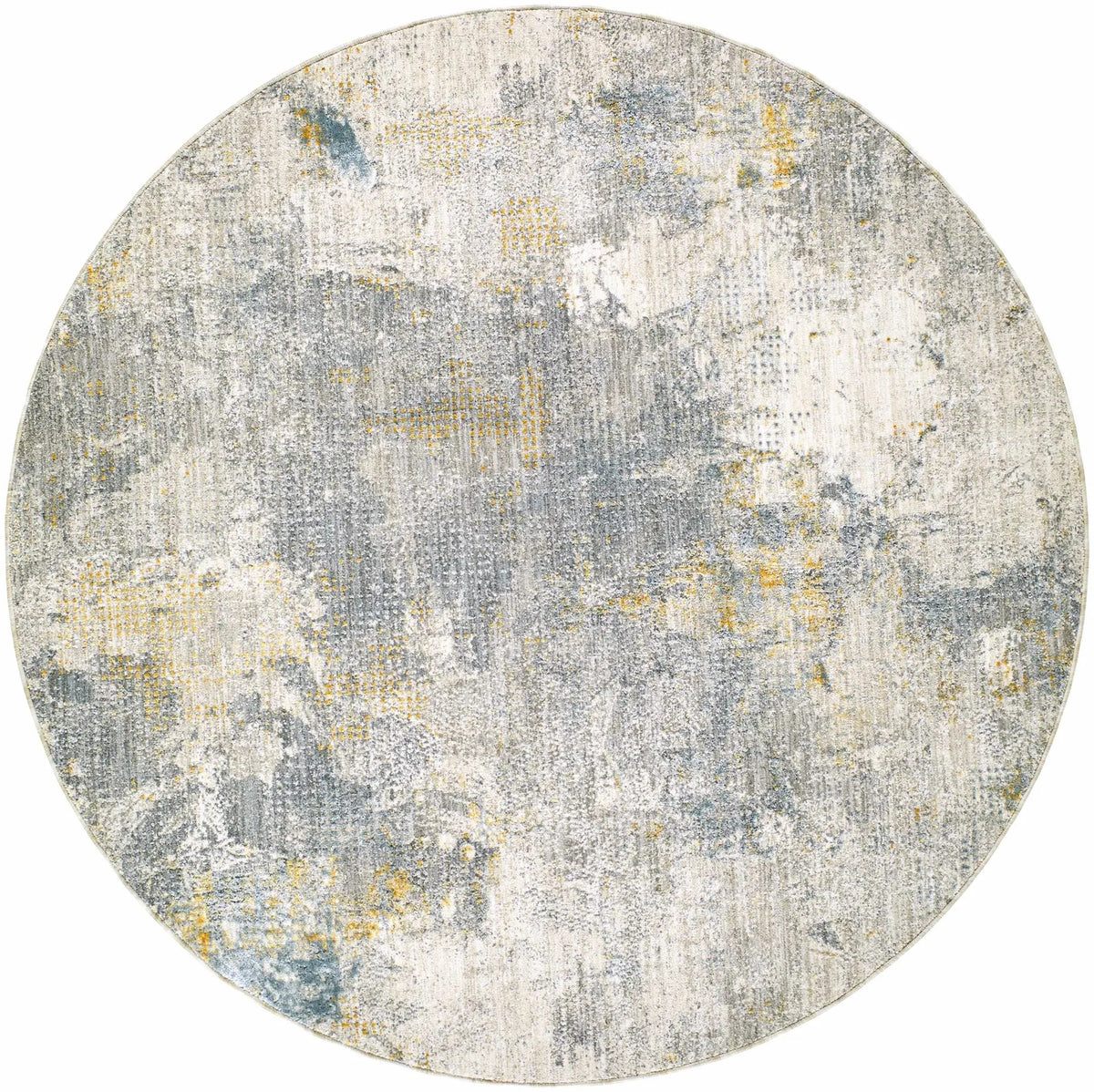 Haydn Rock Pattern Rug with Fringes, photo 6 of 6