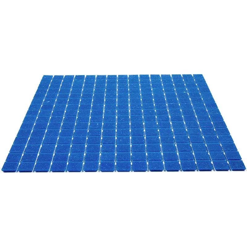 Cerulean Blue 12x12 Glossy Uniform Square Glass Mosaic Tile (20 pack, 20 sq ft/case) by Apollo Tile