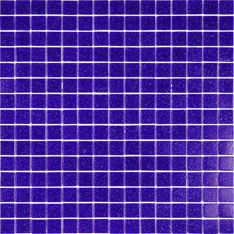 Cobalt Blue 12x12 Glossy Uniform Square Glass Mosaic Tile (20 pack, 20 sq ft/case) by Apollo Tile