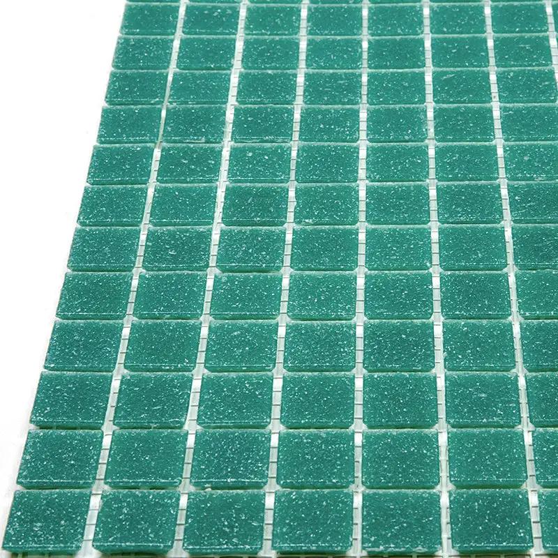 Jade Green 12x12 Glossy Uniform Square Glass Mosaic Tile (20 pack, 20 sq ft/case) by Apollo Tile