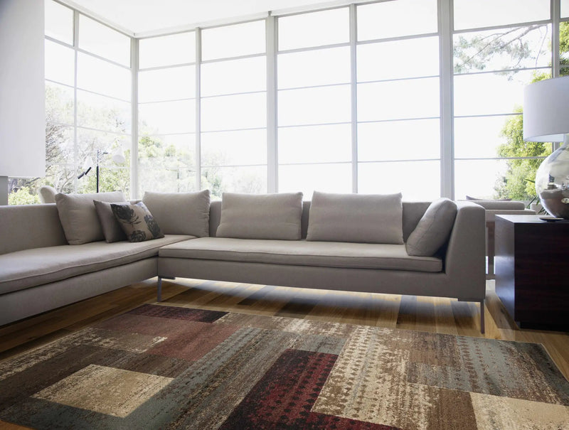 Sentinel Riley Geometric Rug by Boutique Rugs