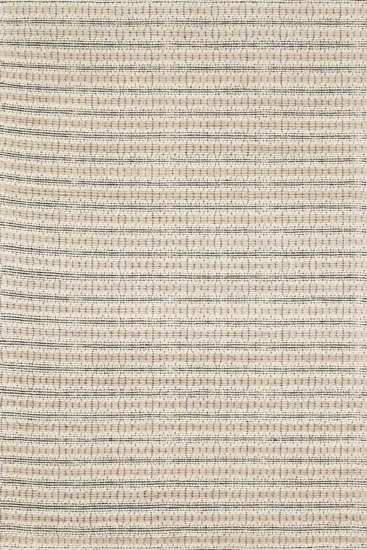 Laleh Cream & Black Area Rug - Clearance