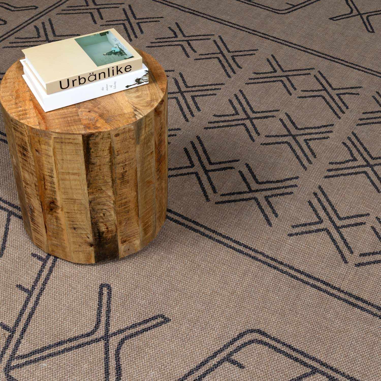 Anuja Washable Jutely Rug - Clearance by Boutique Rugs