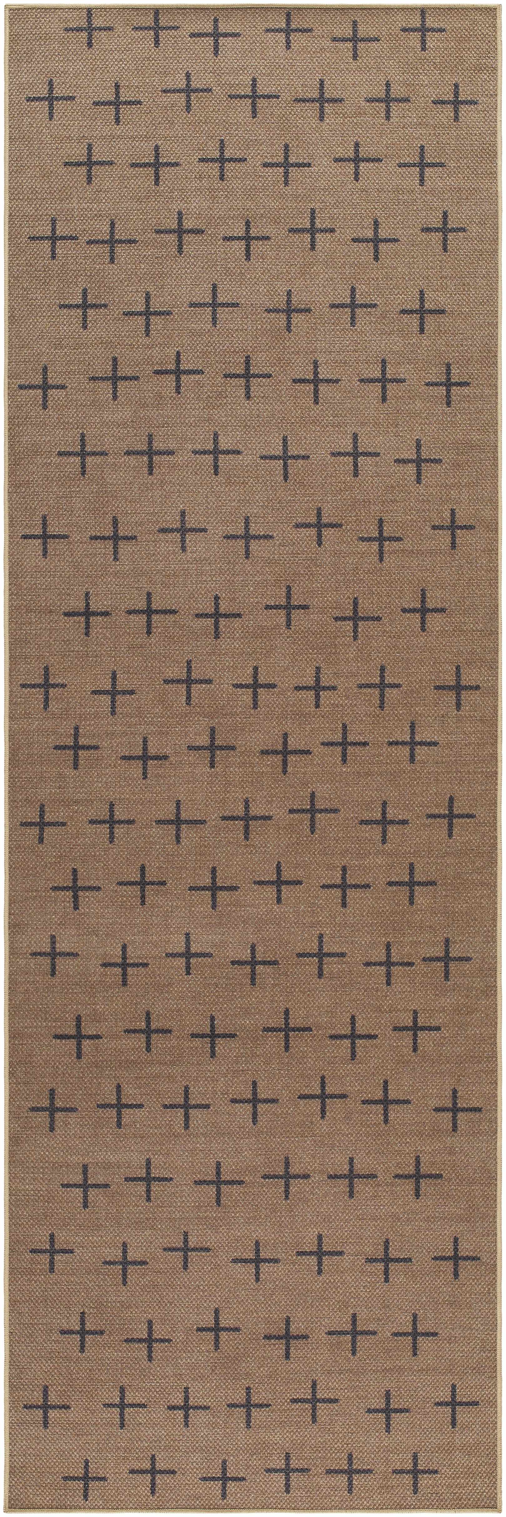 Haimi Black Washable Jutely Rug - Clearance by Boutique Rugs