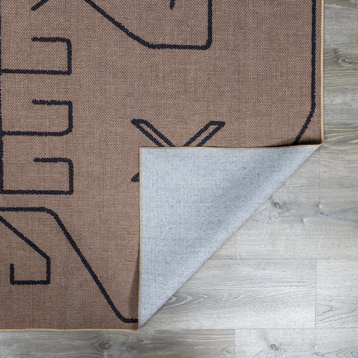 Hamid Washable Jutely Rug - Clearance by Boutique Rugs