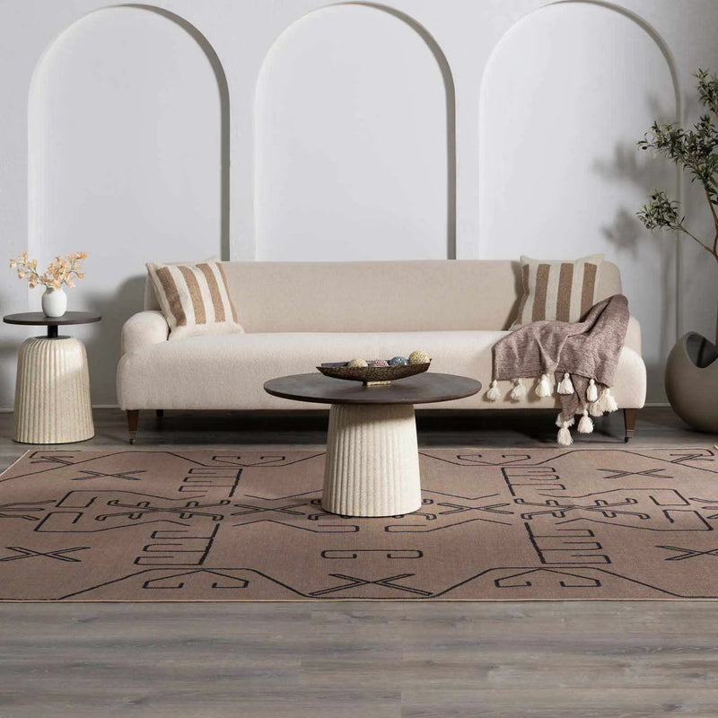 Hamid Washable Jutely Rug - Clearance by Boutique Rugs