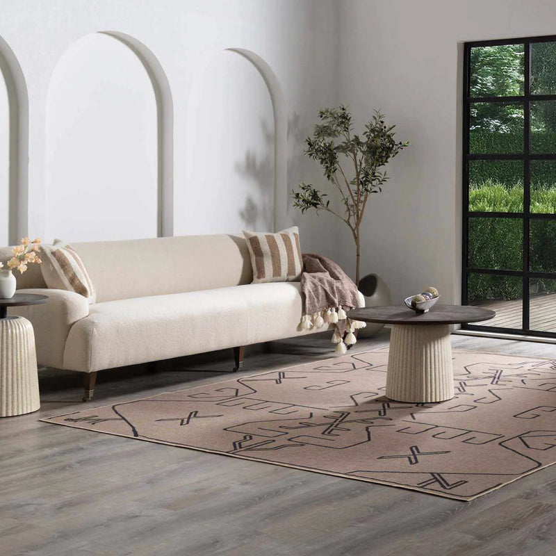 Hamid Washable Jutely Rug - Clearance by Boutique Rugs