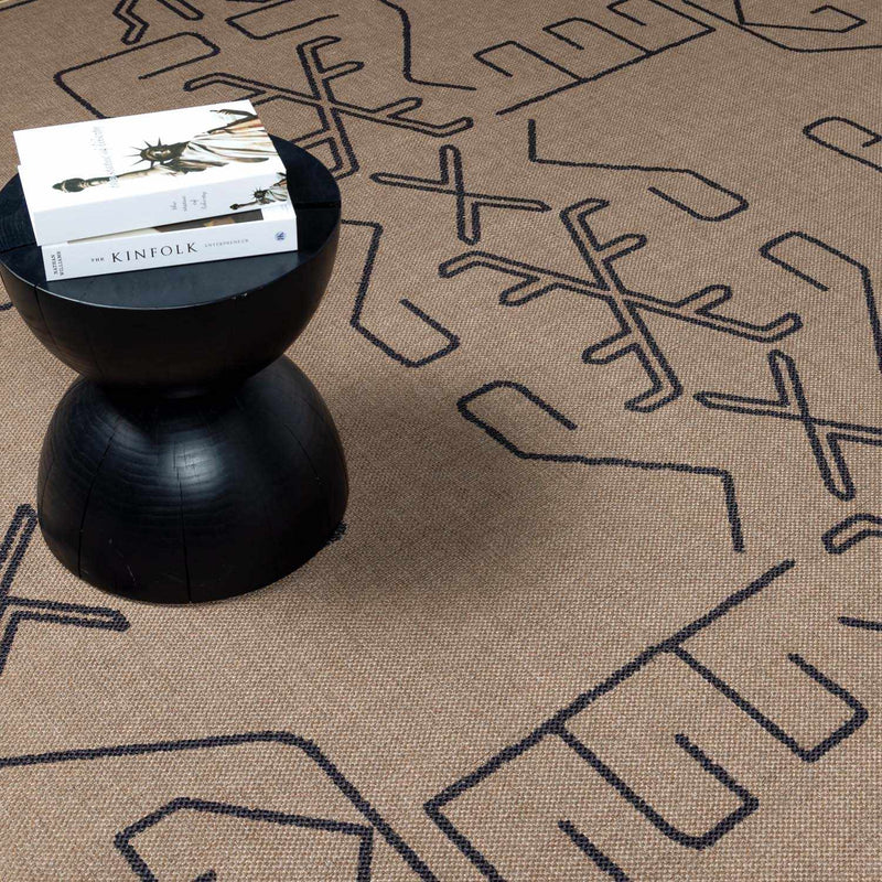 Hamid Washable Jutely Rug - Clearance by Boutique Rugs