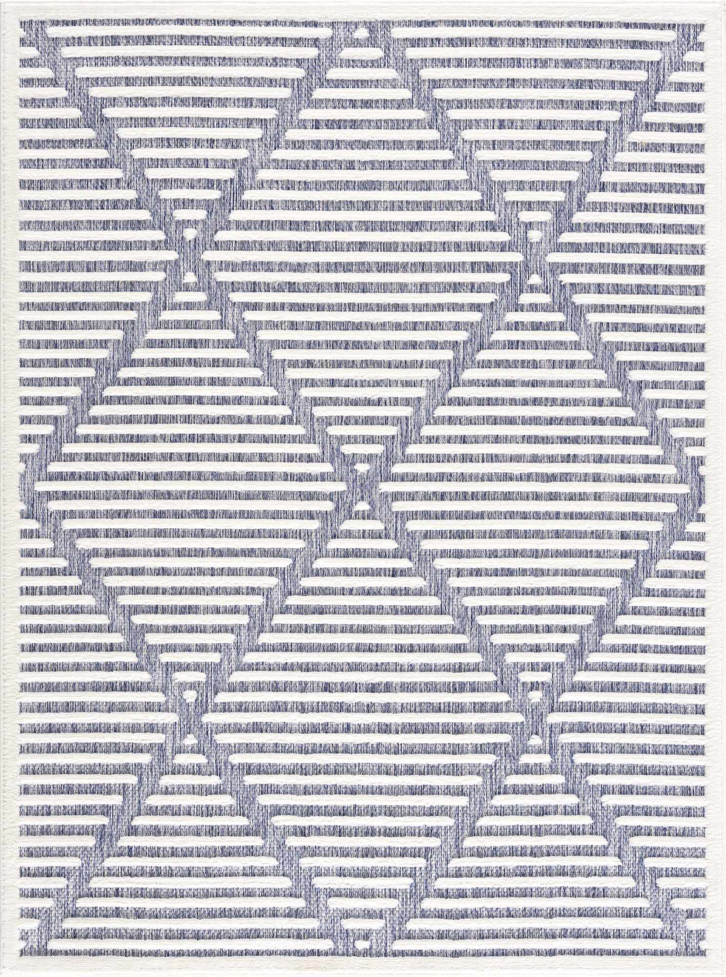 Anah Blue Outdoor Rug by Boutique Rugs