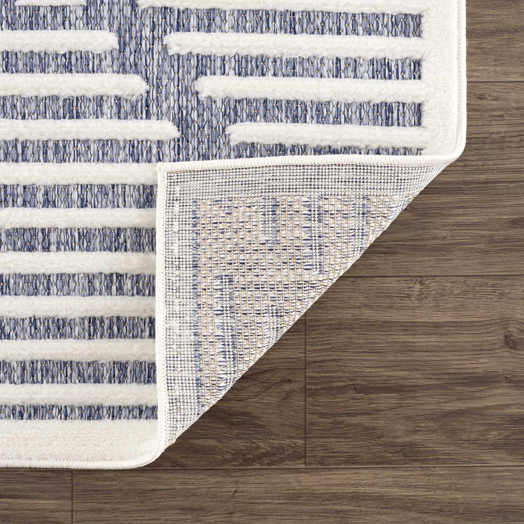 Anah Blue Outdoor Rug by Boutique Rugs