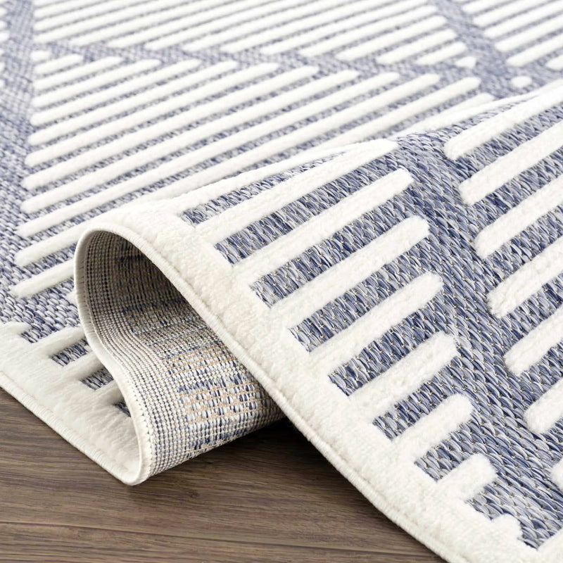 Anah Blue Outdoor Rug by Boutique Rugs