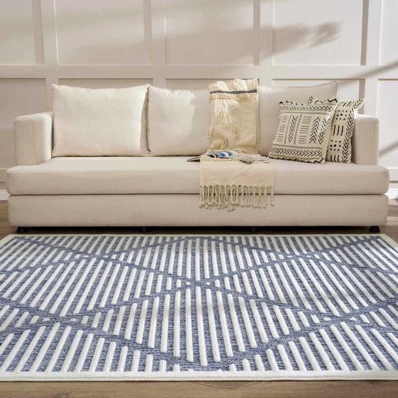 Anah Blue Outdoor Rug by Boutique Rugs