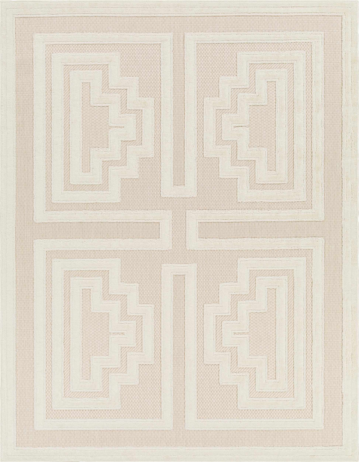 Yves Cream Outdoor Rug - Clearance