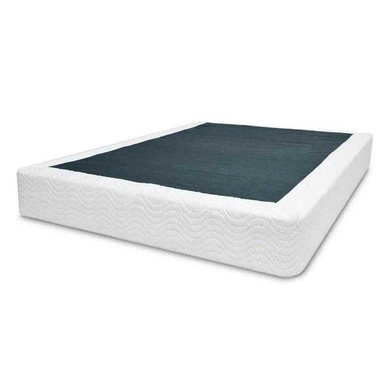 King size Metal Box-Spring Mattress Foundation with Cover by HomePacific
