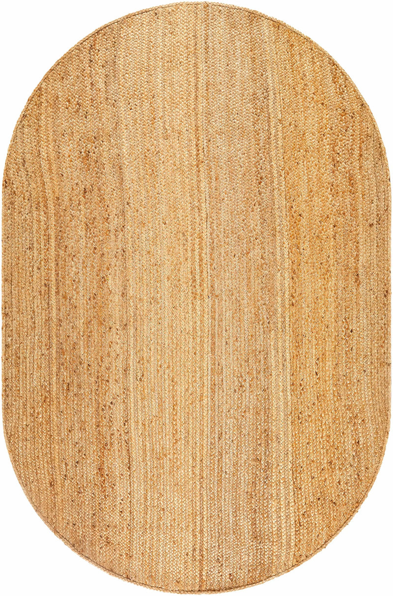 Shippagan Tan Jute Braided Rug by Boutique Rugs
